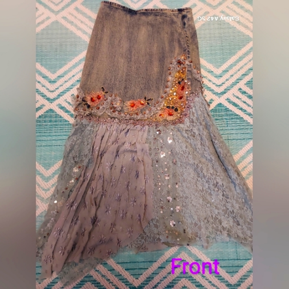 BOHO Denim & Lace -